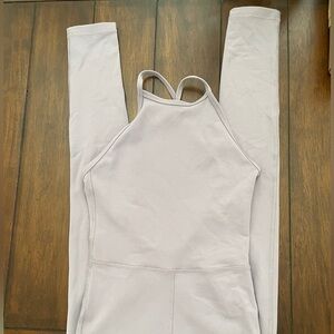 Wilfred Free Lavender Halter Jumpsuit